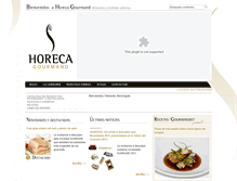 Tablet Screenshot of horecagourmand.com